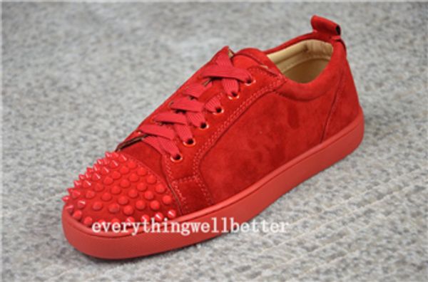 new2019 designer sneakers bottom is red shoe low cut suede spike shoes for men and women luxury shoes party wedding crystal leather, Black;red
new2019 designer sneakers bottom is red shoe low cut suede spike shoes for men and women luxury shoes party wedding crystal leather, Black;red