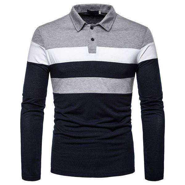 men's polos long-sleeved shirt, blouse man, shirt street dress, clothing, White;black
men's polos long-sleeved shirt, blouse man, shirt street dress, clothing, White;black