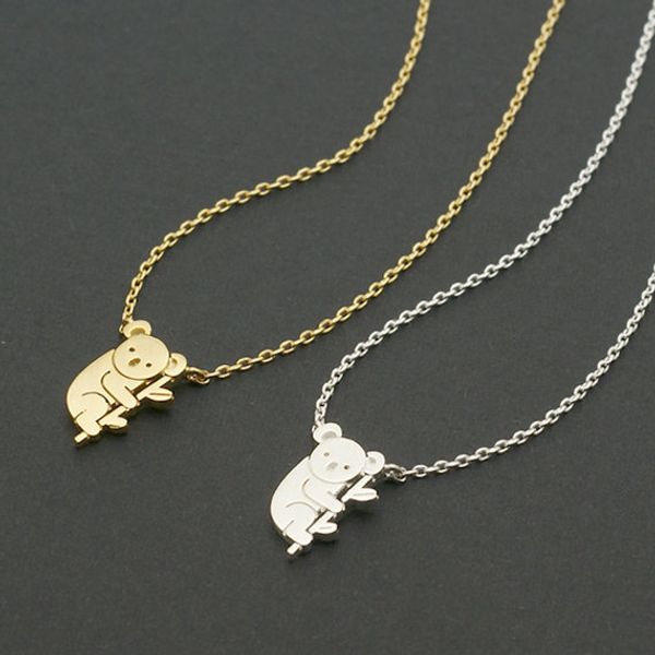 daisies 1pc gold silver koala necklace australian koala bear woodland necklaces pendants animal for women jewelry collier femme
daisies 1pc gold silver koala necklace australian koala bear woodland necklaces pendants animal for women jewelry collier femme