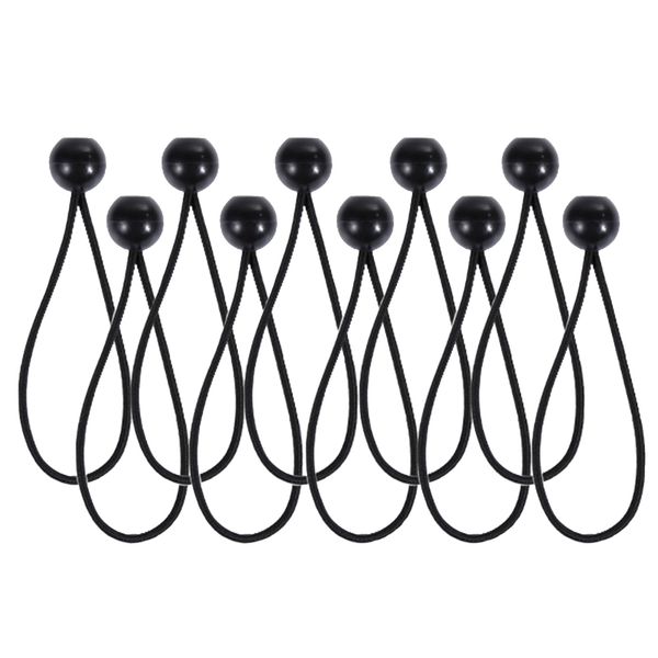 10 pcs wear resistant elasticated outdoor string bungees ball tarpaulin rope mountaineering tent constant tension heavy duty
10 pcs wear resistant elasticated outdoor string bungees ball tarpaulin rope mountaineering tent constant tension heavy duty