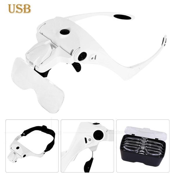 magnifying glasses led light lamp head loupe jeweler headband magnifier eye glasses optical glass tool repair reading magnifier5
magnifying glasses led light lamp head loupe jeweler headband magnifier eye glasses optical glass tool repair reading magnifier5