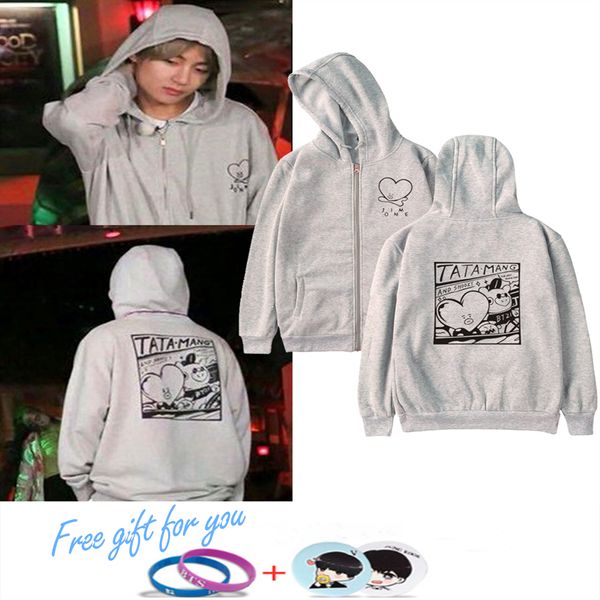 kpop love yourself cotton zipper oversized hoodies sweatshirts bangtan boys moletom women/men zipper tracksuit 4xl, Black
kpop love yourself cotton zipper oversized hoodies sweatshirts bangtan boys moletom women/men zipper tracksuit 4xl, Black