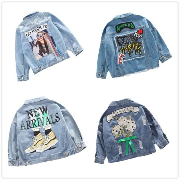 children's jacket coat girl's denim jacket children's spring and autumn clothing 2020 fashion middle and big kid's cloth, Blue;gray
children's jacket coat girl's denim jacket children's spring and autumn clothing 2020 fashion middle and big kid's cloth, Blue;gray