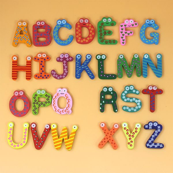 wooden cartoon animal refrigerator magnet stickers 26pcs alphabet stickers wooden a-z child refrigerator toy, Blue
wooden cartoon animal refrigerator magnet stickers 26pcs alphabet stickers wooden a-z child refrigerator toy, Blue