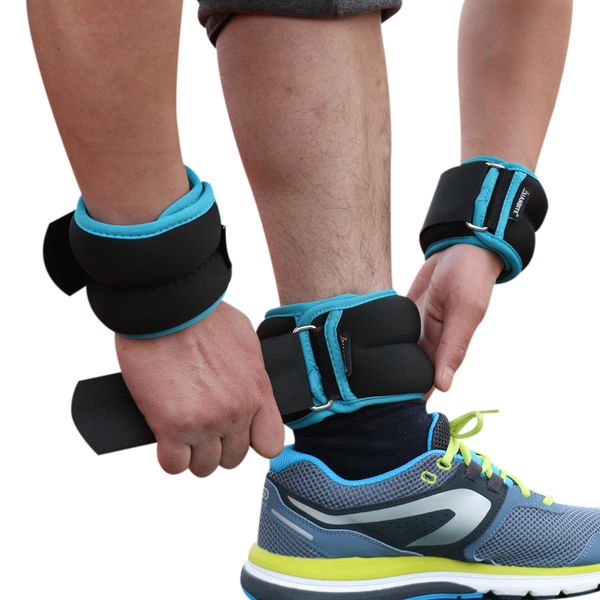 1kg/pair adjustable wrist ankle weights iron sand bag weights straps with neoprene padding for for exercise fitness running, Blue;black
1kg/pair adjustable wrist ankle weights iron sand bag weights straps with neoprene padding for for exercise fitness running, Blue;black
