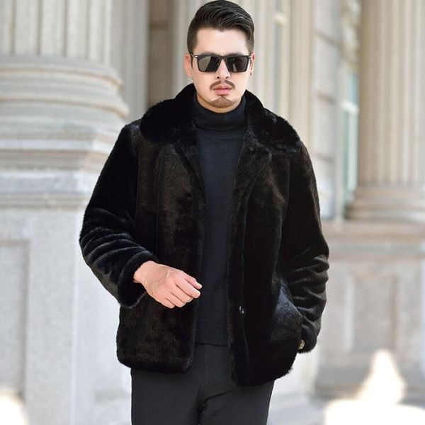black autumn short faux mink leather jacket mens winter thicken warm fur leather coat men slim jackets jaqueta de couro fashion
black autumn short faux mink leather jacket mens winter thicken warm fur leather coat men slim jackets jaqueta de couro fashion