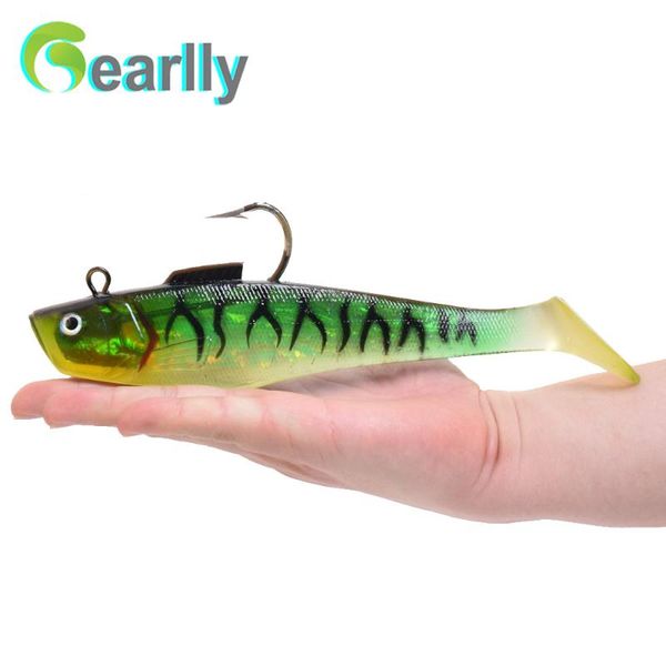 7"/17cm, 9"/23cm length big swim shad super deap sea boat trolling big game fishing t tail soft lure with heavy duty sharp hook
7"/17cm, 9"/23cm length big swim shad super deap sea boat trolling big game fishing t tail soft lure with heavy duty sharp hook