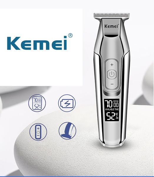kemei professional hair clipper lcd display 0mm baldheaded beard trimmer men's electric hair cutting machine haircut razor 40d newclipp
kemei professional hair clipper lcd display 0mm baldheaded beard trimmer men's electric hair cutting machine haircut razor 40d newclipp