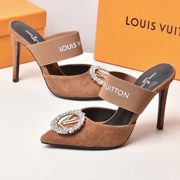 luxury fashiondesigner women's madeleine sandals casual fashion wild ladies high heel dress wedding shoes with original box, Black
luxury fashiondesigner women's madeleine sandals casual fashion wild ladies high heel dress wedding shoes with original box, Black