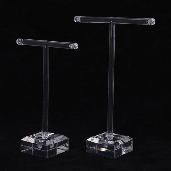 2 pcs earring t stand acrylic earring display rack t shape stand holder showcase, Black;white
2 pcs earring t stand acrylic earring display rack t shape stand holder showcase, Black;white