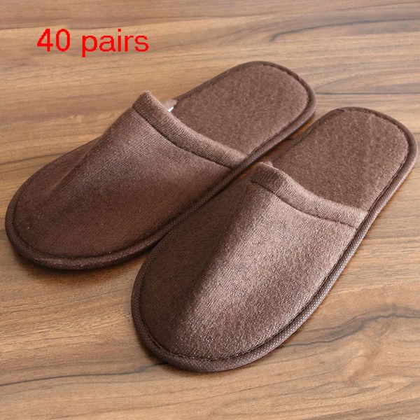 40 pair kids and l travel spa disposable slippers home guest slippers white shoes disposable, Black
40 pair kids and l travel spa disposable slippers home guest slippers white shoes disposable, Black