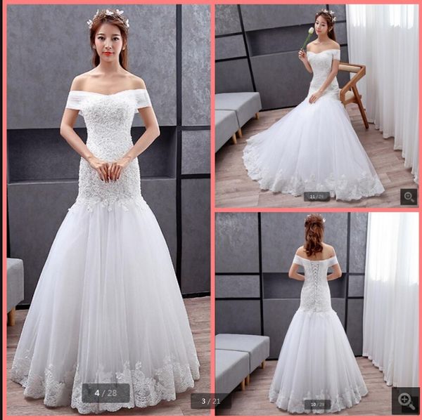 robe de mariage new mermaid white lace appliques wedding dress beaded sequins pleated off the shoulder wedding gowns selling 2019
robe de mariage new mermaid white lace appliques wedding dress beaded sequins pleated off the shoulder wedding gowns selling 2019