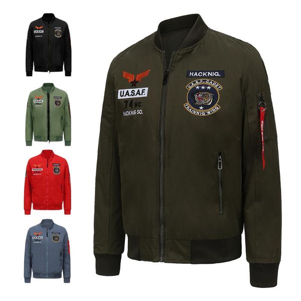 plus size men's quilted jacket autumn and winter warm coat pilots jacket padded thin coat male, Black
plus size men's quilted jacket autumn and winter warm coat pilots jacket padded thin coat male, Black