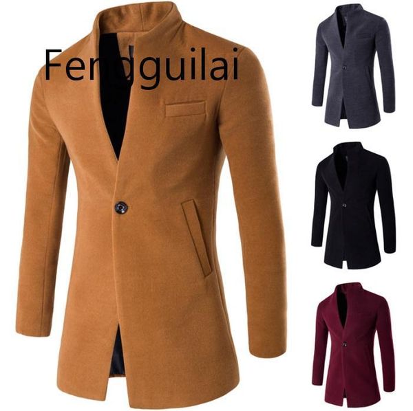 fengguilaiwinter jacket men trench coat long fit trench coat overcoat woolen coats men's pure color casual fashion jackets casua, Black
fengguilaiwinter jacket men trench coat long fit trench coat overcoat woolen coats men's pure color casual fashion jackets casua, Black