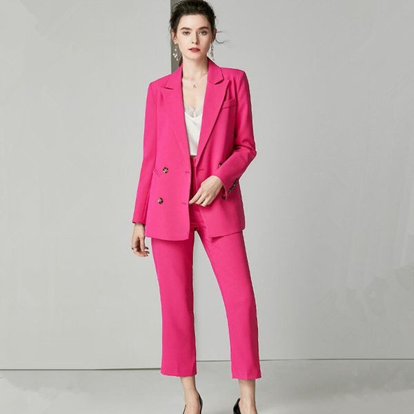 fuchsia women business suits blazer jacket+pants formal ladies pant suits office uniform female trouser pantsuit custom made, White;black
fuchsia women business suits blazer jacket+pants formal ladies pant suits office uniform female trouser pantsuit custom made, White;black