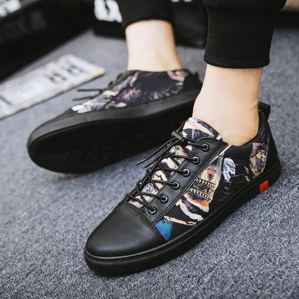 mazefeng 2019 new fashion men vulcanized shoes sneakers male lace-up casual shoes breathable walking canvas graffiti flat, Black
mazefeng 2019 new fashion men vulcanized shoes sneakers male lace-up casual shoes breathable walking canvas graffiti flat, Black