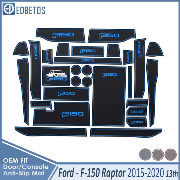 car gadget pad for f150 f-150 raptor f series 2015 2016 2017 2018 2019 accessories gel pad rubber gate slot mat cup mats
car gadget pad for f150 f-150 raptor f series 2015 2016 2017 2018 2019 accessories gel pad rubber gate slot mat cup mats