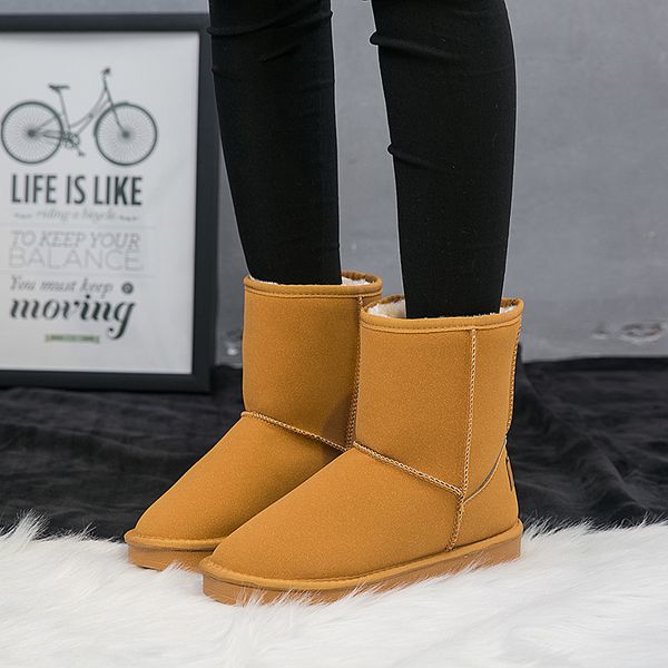 autumn pure color keep warm snow boots women shoes fashion round toe ankle boots woman short plush martins ladies shoes, Black
autumn pure color keep warm snow boots women shoes fashion round toe ankle boots woman short plush martins ladies shoes, Black