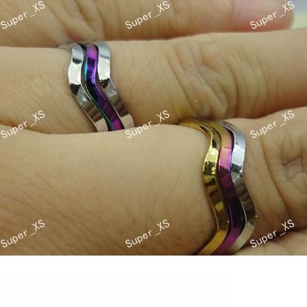 wholesale stainless steel fashion 3 in 1 wave rings for women jewelry bulk lots lr356 ing, Silver
wholesale stainless steel fashion 3 in 1 wave rings for women jewelry bulk lots lr356 ing, Silver