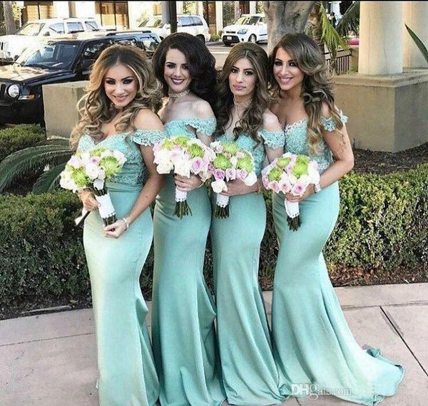 elegant mint green mermaid bridesmaid dresses vintage off the shoulder wedding guest dress lace maid of honor gown plus size custom made, Blue;red
elegant mint green mermaid bridesmaid dresses vintage off the shoulder wedding guest dress lace maid of honor gown plus size custom made, Blue;red