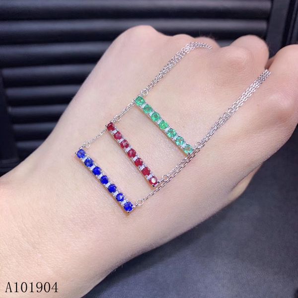 kjjeaxcmy boutique jewelry 925 sterling silver inlaid natural ruby emerald sapphire female pendant necklace support test
kjjeaxcmy boutique jewelry 925 sterling silver inlaid natural ruby emerald sapphire female pendant necklace support test