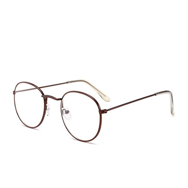 fashion classic gold metal frame glasses women men classical computer round frame glasses for reading, Silver
fashion classic gold metal frame glasses women men classical computer round frame glasses for reading, Silver