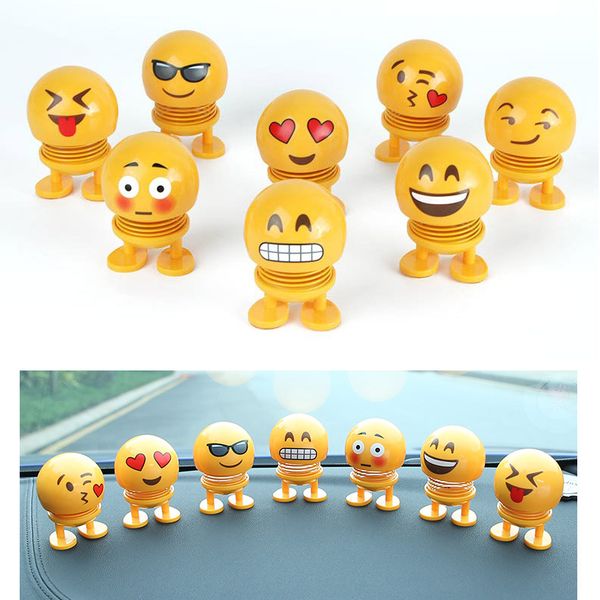 1pc cartoon plastic funny shaking head shook his head doll expression package cute creative car ornaments decor
1pc cartoon plastic funny shaking head shook his head doll expression package cute creative car ornaments decor