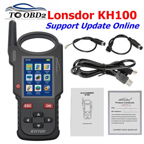 lonsdor kh100 hand-held remote key programmer original kh100 able to access control key/simulate/ generate chip/generate remote
lonsdor kh100 hand-held remote key programmer original kh100 able to access control key/simulate/ generate chip/generate remote