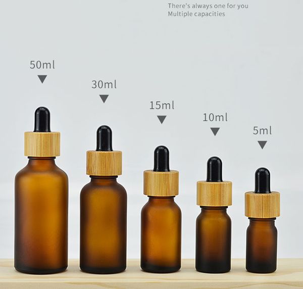 new 5ml 10ml 15ml 20ml 30ml 50ml oil bottle with bamboo essence in frosted amber glass 1000pcs wholesale ing 
new 5ml 10ml 15ml 20ml 30ml 50ml oil bottle with bamboo essence in frosted amber glass 1000pcs wholesale ing