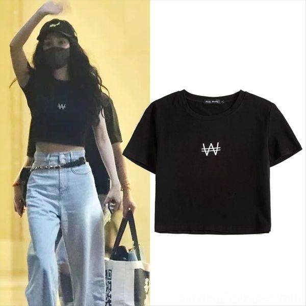 yang mi navel short-sleeved t-shirt women's short cotton ins fashion 2020 slim high-waisted elegant dress short skirt skirt summer, White
yang mi navel short-sleeved t-shirt women's short cotton ins fashion 2020 slim high-waisted elegant dress short skirt skirt summer, White