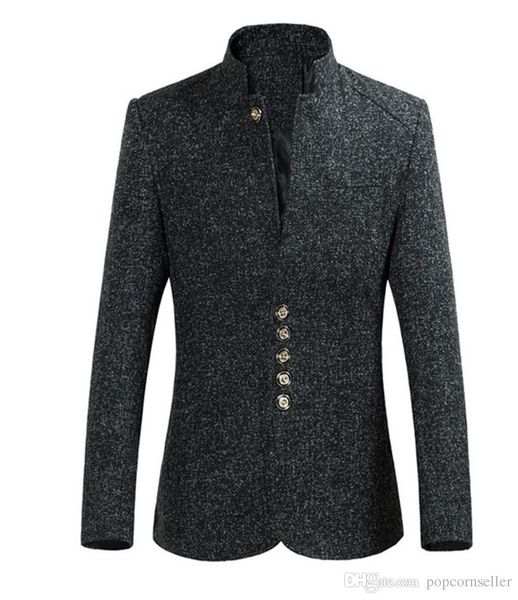 mens fashion designer jackets autumn winter plus size slim standing collar outerwear fashion casual mens clothing, Black;brown
mens fashion designer jackets autumn winter plus size slim standing collar outerwear fashion casual mens clothing, Black;brown