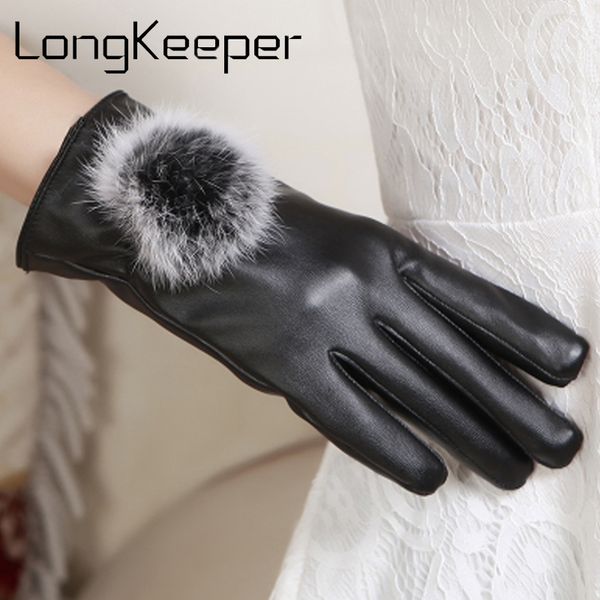 2018 women pu leather gloves fashion black autumn winter warm fleece gloves for female ladies thin mittens guantes g323, Blue;gray
2018 women pu leather gloves fashion black autumn winter warm fleece gloves for female ladies thin mittens guantes g323, Blue;gray