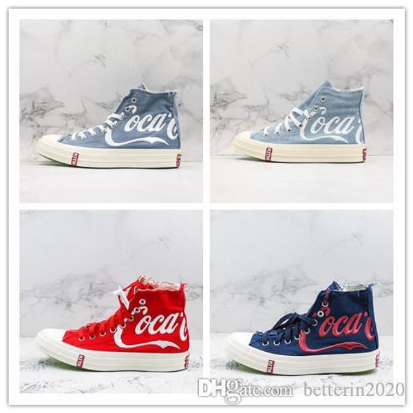 kith x coca canvas shoes chuck 70 hi taylor all star 1970s three party consortium sport sneakers casual designer trainers size 36-44, Black
kith x coca canvas shoes chuck 70 hi taylor all star 1970s three party consortium sport sneakers casual designer trainers size 36-44, Black