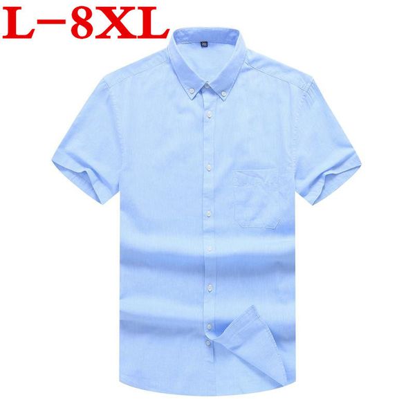 new big plus size 8xl 7xl 6xl new summer short sleeve twill pure color business dress shirts formal work shirts men, White;black
new big plus size 8xl 7xl 6xl new summer short sleeve twill pure color business dress shirts formal work shirts men, White;black