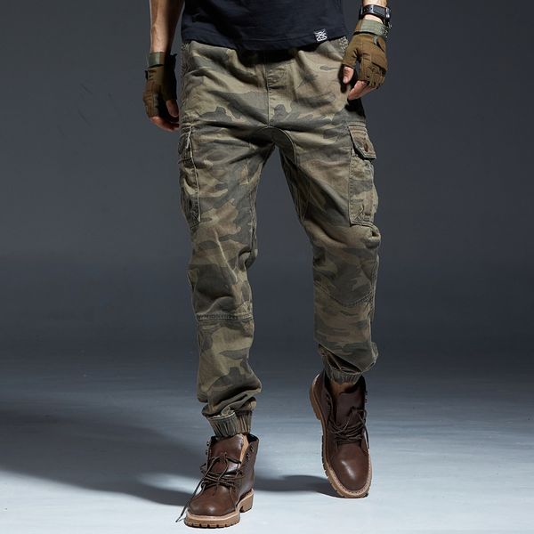 men's jeans fashion streetwear men multi pockets casual cargo pants camouflage style slack bottom hip hop joggers, Blue
men's jeans fashion streetwear men multi pockets casual cargo pants camouflage style slack bottom hip hop joggers, Blue
