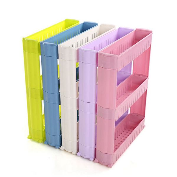 gap storage shelf for kitchen storage skating movable plastic bathroom shelf save space 3 layers high quality 
gap storage shelf for kitchen storage skating movable plastic bathroom shelf save space 3 layers high quality