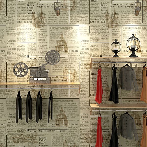 newspaper wallpaper roll english letters retro fashion shop decoration hairdressing clothing store study old newspaper wall
newspaper wallpaper roll english letters retro fashion shop decoration hairdressing clothing store study old newspaper wall