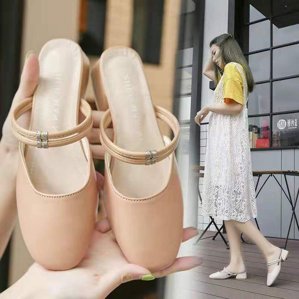 shoes woman 2020 square heel med slippers casual soft block luxury pu basic hoof heels buckle strap slides office & career, Black
shoes woman 2020 square heel med slippers casual soft block luxury pu basic hoof heels buckle strap slides office & career, Black