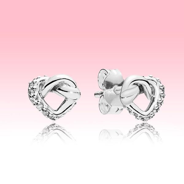 925 sterling silver love hearts earring women wedding jewelry original box for pandora knotted heart stud earrings set, Golden;silver
925 sterling silver love hearts earring women wedding jewelry original box for pandora knotted heart stud earrings set, Golden;silver