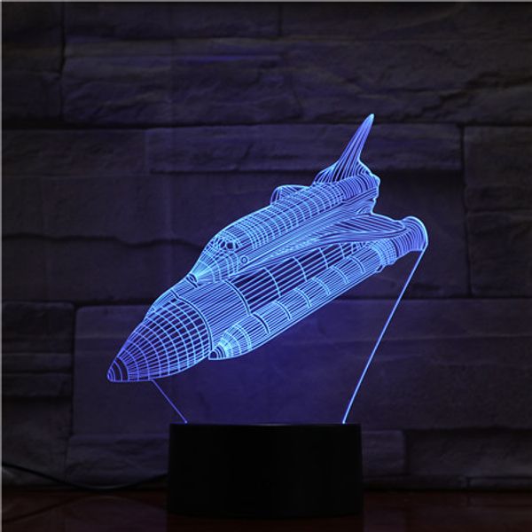 3d lamp the space shuttle battery powered color changing with remote for christmas present personalized led night light lamp
3d lamp the space shuttle battery powered color changing with remote for christmas present personalized led night light lamp