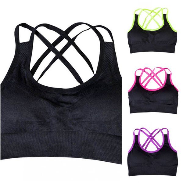 women lady sport bra crops tank stretch padded underwear push up bras seamless breathable seamless brassiere lingerie, White;black
women lady sport bra crops tank stretch padded underwear push up bras seamless breathable seamless brassiere lingerie, White;black