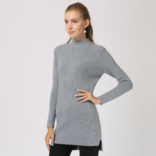 женский дизайнер сплошной цвет половина-высокий воротник пуловер свитер тонкий длинный свитер с длинным рукавом базовая рубашка tidewt28, Black;brown
женский дизайнер сплошной цвет половина-высокий воротник пуловер свитер тонкий длинный свитер с длинным рукавом базовая рубашка tidewt28, Black;brown