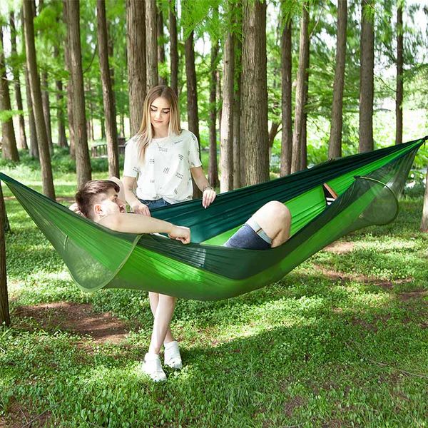 new style automatic indoor outdoor camping hunting hammock with mosquito net single double person tabernacle nylon parachute lc
new style automatic indoor outdoor camping hunting hammock with mosquito net single double person tabernacle nylon parachute lc