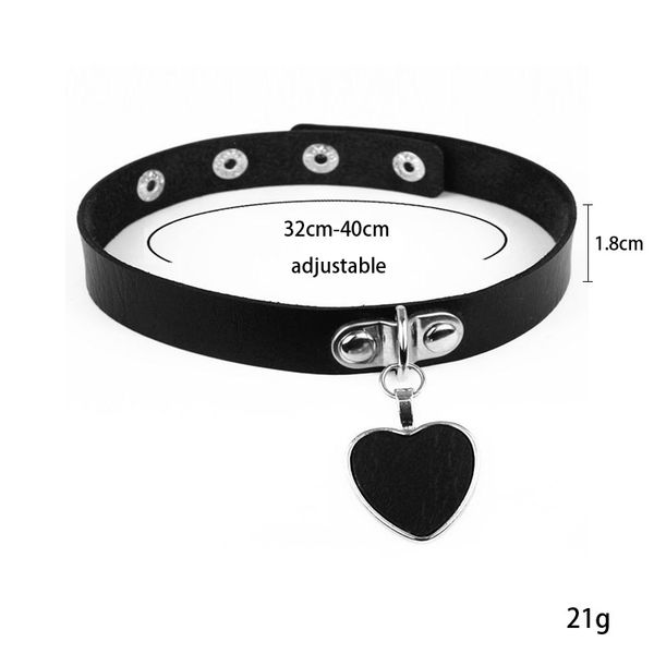 vintage gothic collar necklace jewelry gothic leather heart love charm harajuku punk choker necklace for women gift, Golden;silver
vintage gothic collar necklace jewelry gothic leather heart love charm harajuku punk choker necklace for women gift, Golden;silver