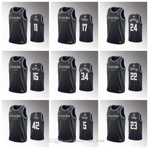 2020 milwaukee bucks men black basketball jersey giannis antetokounmpo brook lopez wesley matthews ilyasova hill bledsoe, Black;red
2020 milwaukee bucks men black basketball jersey giannis antetokounmpo brook lopez wesley matthews ilyasova hill bledsoe, Black;red