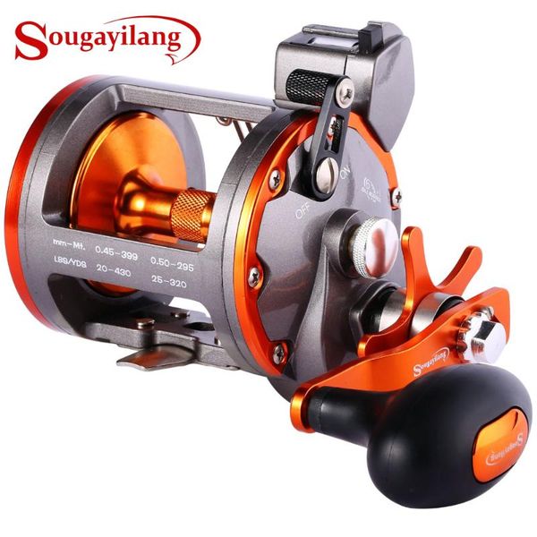 sougayilang ls30 line counter trolling reel conventional level wind cast drum fishing reel 6+1bb with digital display
sougayilang ls30 line counter trolling reel conventional level wind cast drum fishing reel 6+1bb with digital display