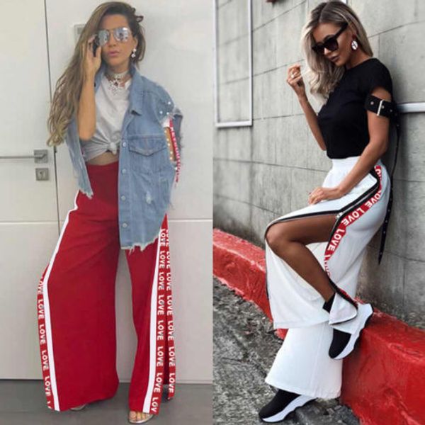 new fashion women high waist zipper split baggy pant lady casual loose wid leg casual sweat pants trousers, Black;white
new fashion women high waist zipper split baggy pant lady casual loose wid leg casual sweat pants trousers, Black;white