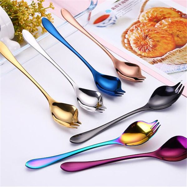 creative 2 in 1 salad forks spoon 304 stainless steel three tooth multifunction dessert fruit forks kitchen tableware
creative 2 in 1 salad forks spoon 304 stainless steel three tooth multifunction dessert fruit forks kitchen tableware