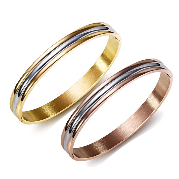no change color 316l stainless steel rose gold and gold 2 tone color delicate cuff bangles for women, Golden;silver
no change color 316l stainless steel rose gold and gold 2 tone color delicate cuff bangles for women, Golden;silver