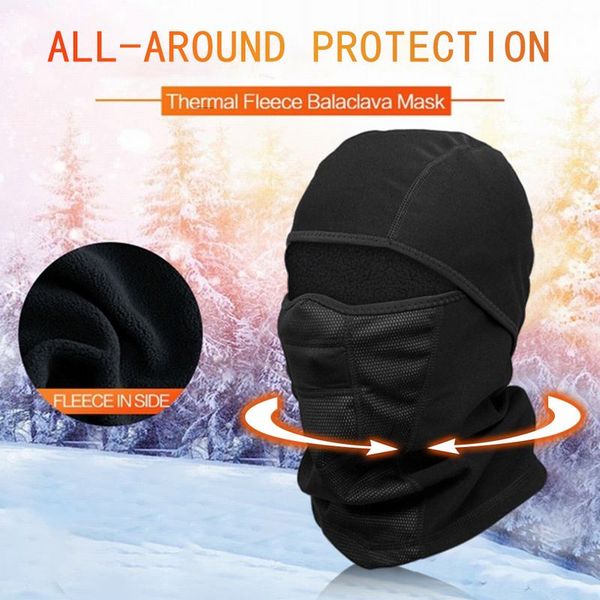 cycling winter fleece warm full face cover face hood protection cycling ski sports outdoor winter neck guard scarf warm mask new, Black
cycling winter fleece warm full face cover face hood protection cycling ski sports outdoor winter neck guard scarf warm mask new, Black